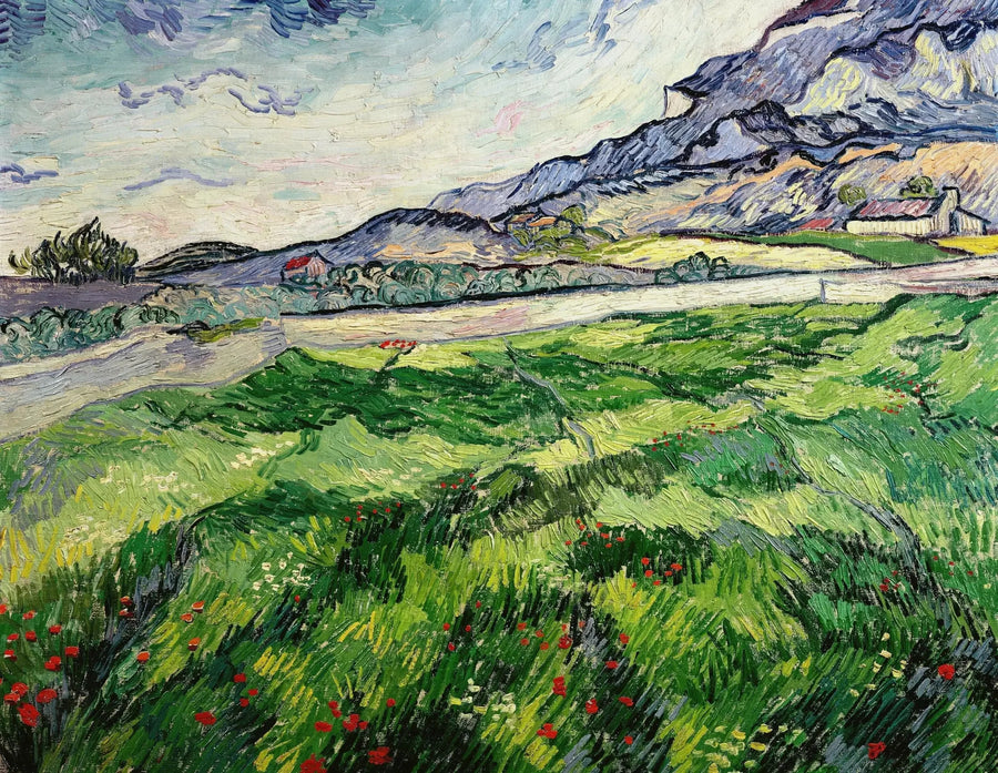 Green Wheat Field - Vincent van Gogh