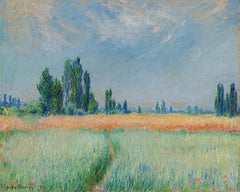 Wheat field W676 - Claude Monet