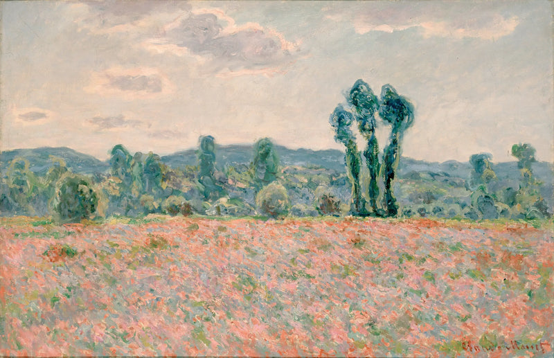Field of Poppies - Claude Monet