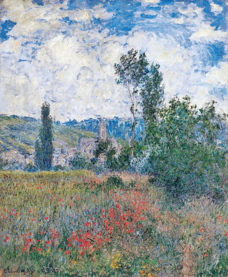Field of Poppies - Claude Monet