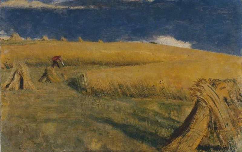 Cornfield at Ewell - William Holman Hunt