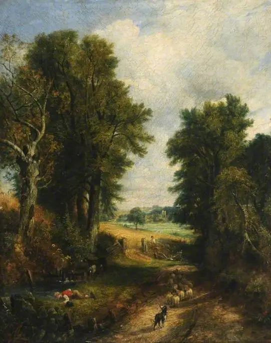 Cornfield (Country Lane) - John Constable