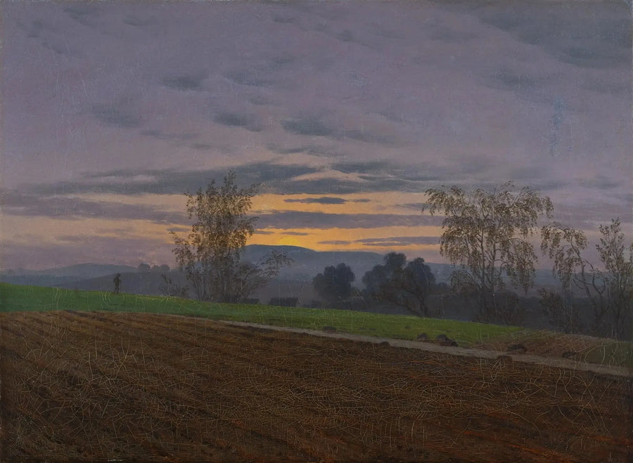 Plowed Field - Caspar David Friedrich