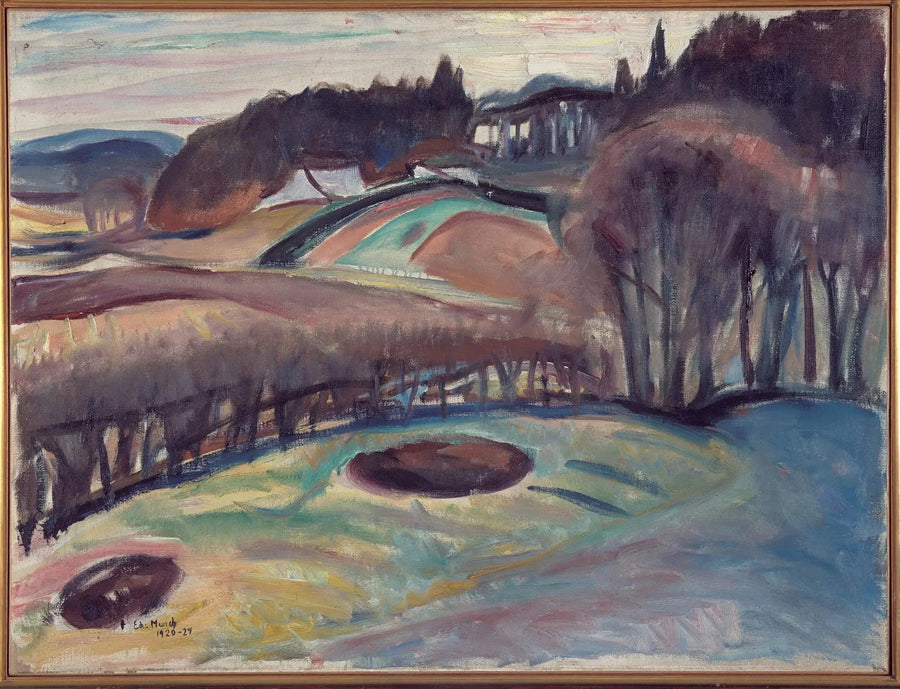 Fields in Spring - Edvard Munch