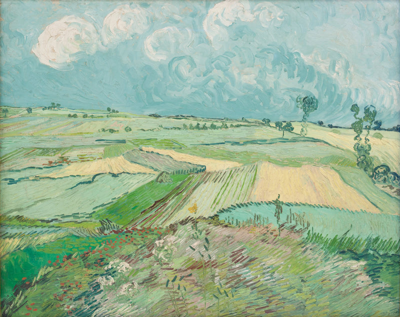 Wheat Fields after the Rain - Vincent van Gogh