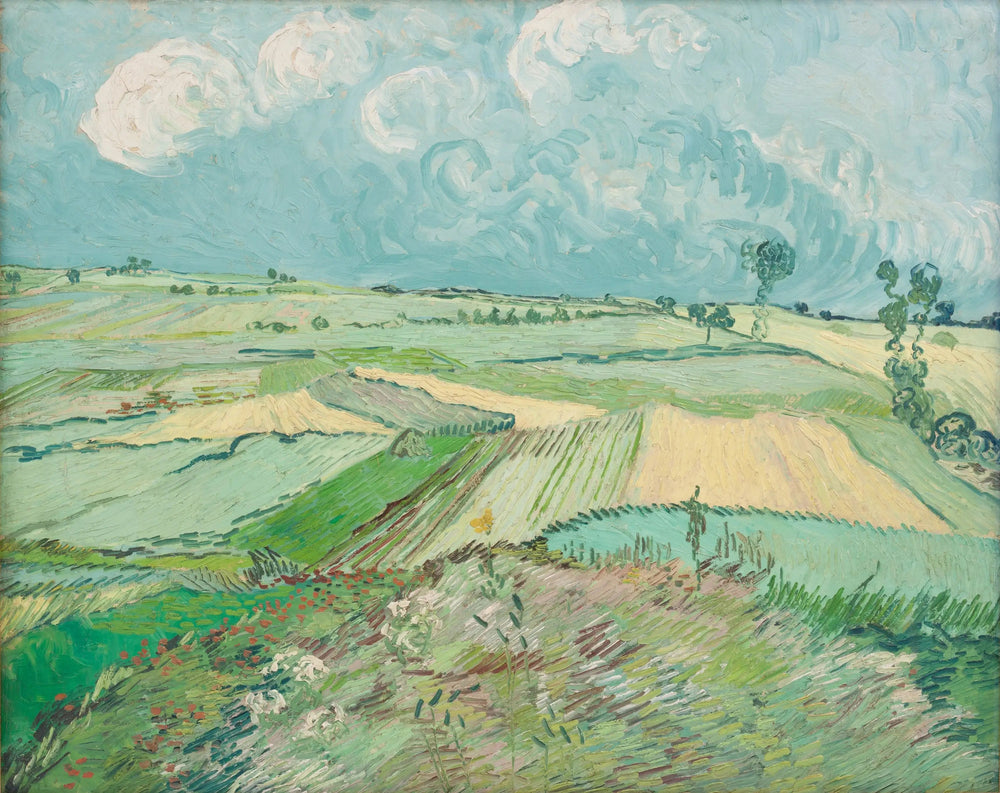 Champs de blé après la pluie - Vincent van Gogh image 1 copie de tableau peinte à la main