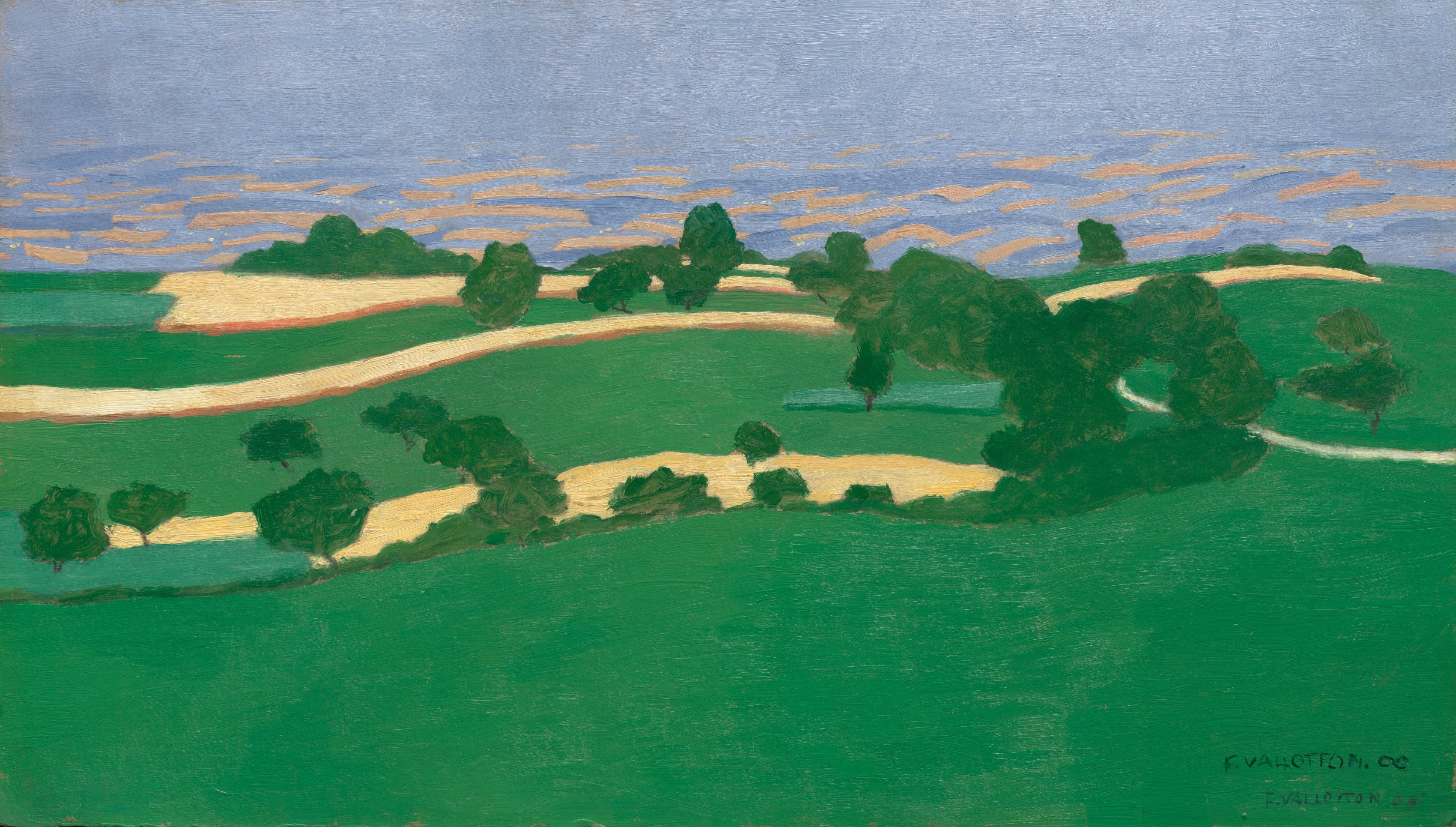 Cornfield - Félix Vallotton