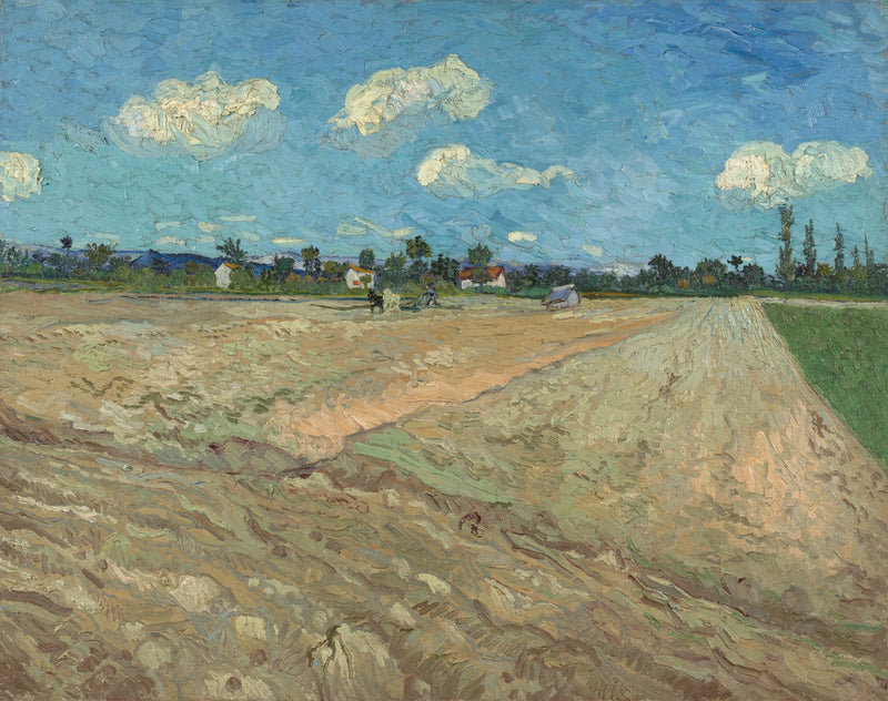 Plowed Fields - Vincent van Gogh