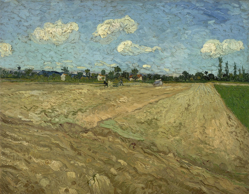 Plowed Fields - Vincent van Gogh