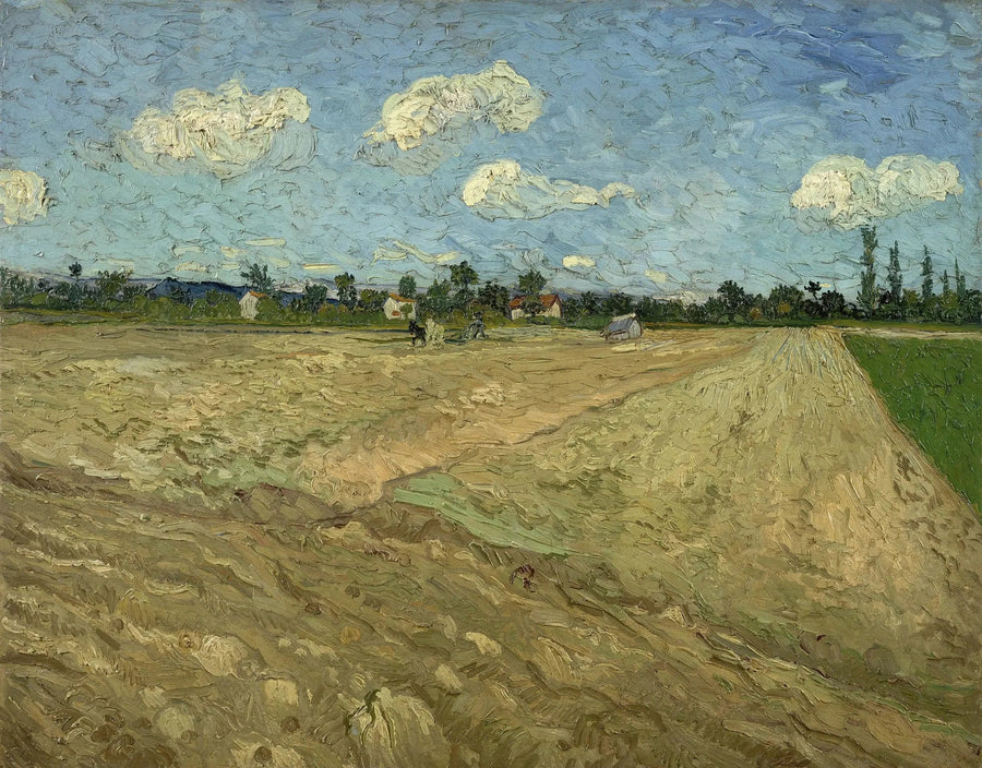 Plowed Fields - Vincent van Gogh