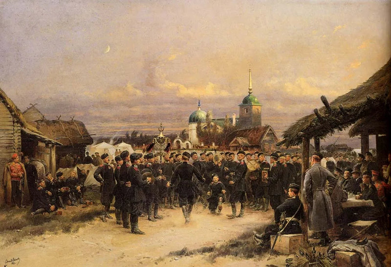 Singer of the 4th Fusilier Battalion at Tsarskoïe Selo - Édouard Detaille