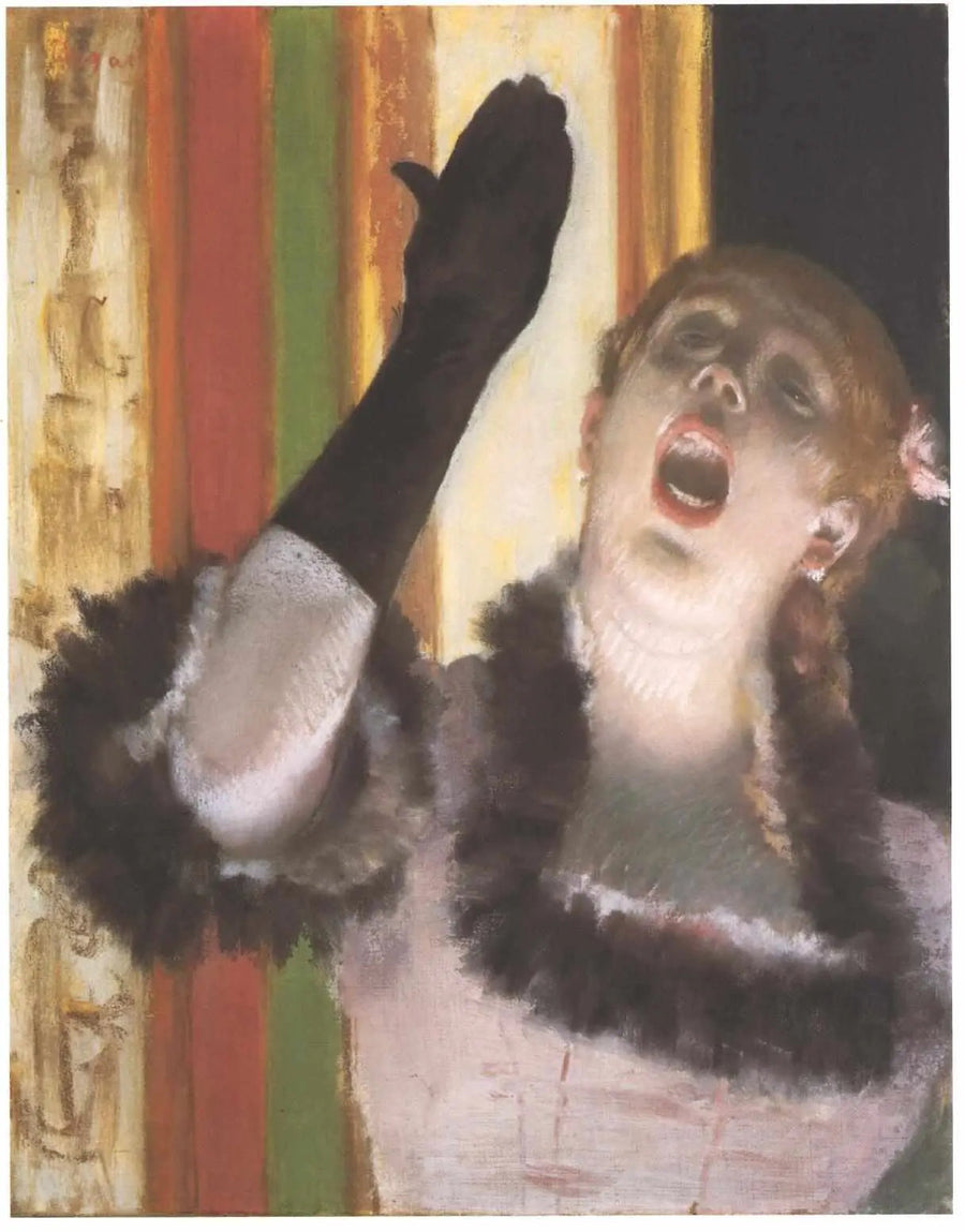 Café Singer - Edgar Degas