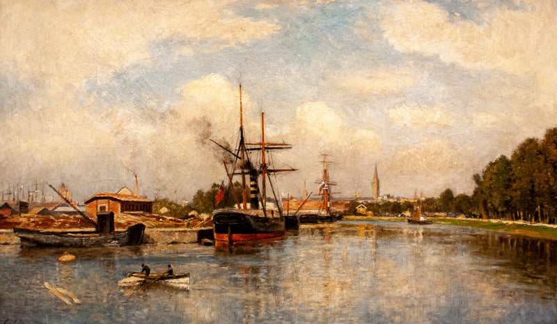 Naval yards in Caen - Stanislas Lépine