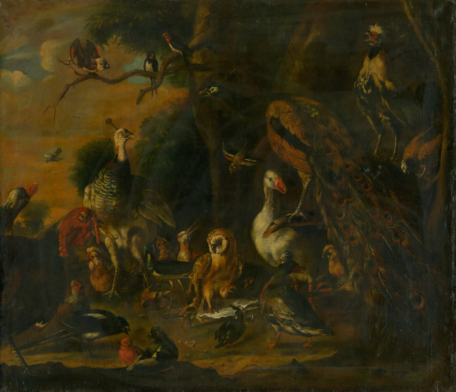 Every bird sings as if it had a beak - Melchior de Hondecoeter