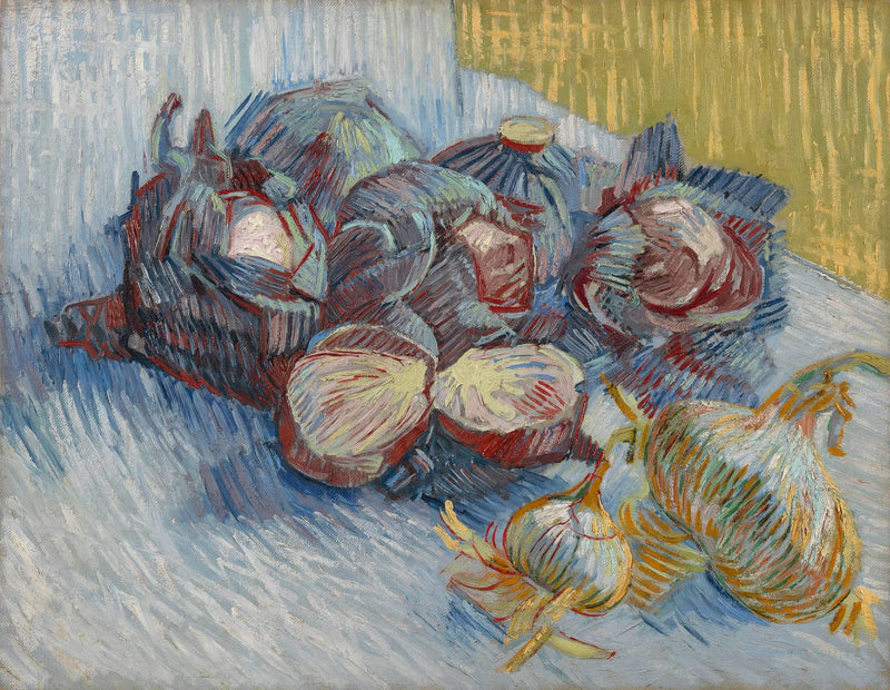 Red Charcoals and Garlic - Vincent van Gogh