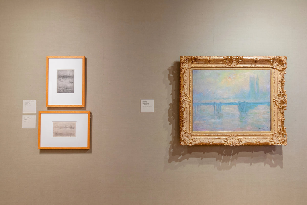 Charing Cross Bridge, fog - Claude Monet