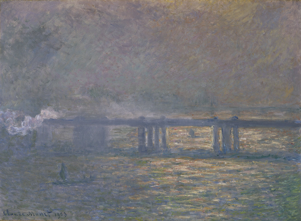 Charing Cross Bridge de Claude Monet, 1903 – Saint Louis Art Museum, Wildenstein 1548