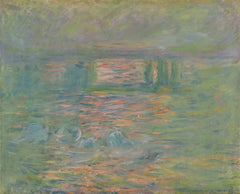 Charing Cross Bridge, W1550 - Claude Monet