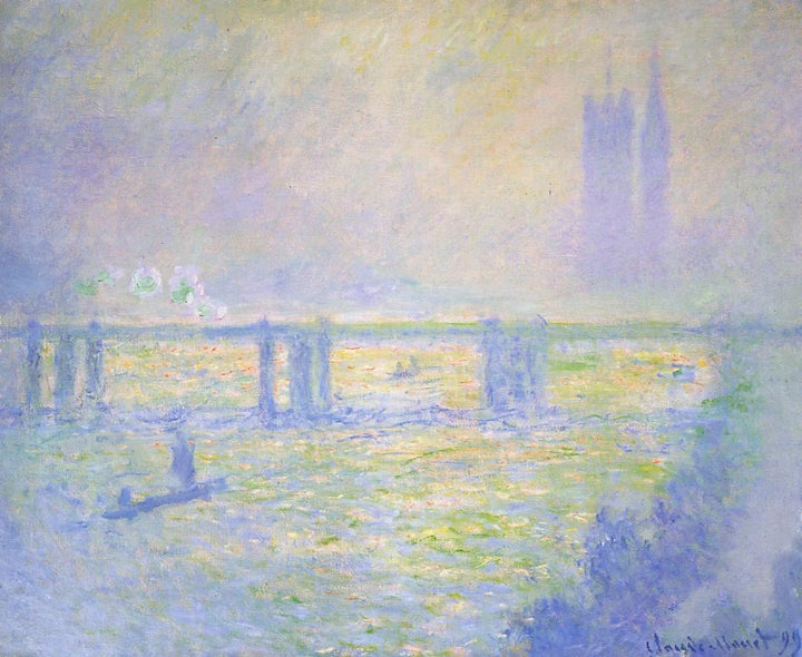 Charing Cross Bridge, Santa Barbara W1522 - Claude Monet
