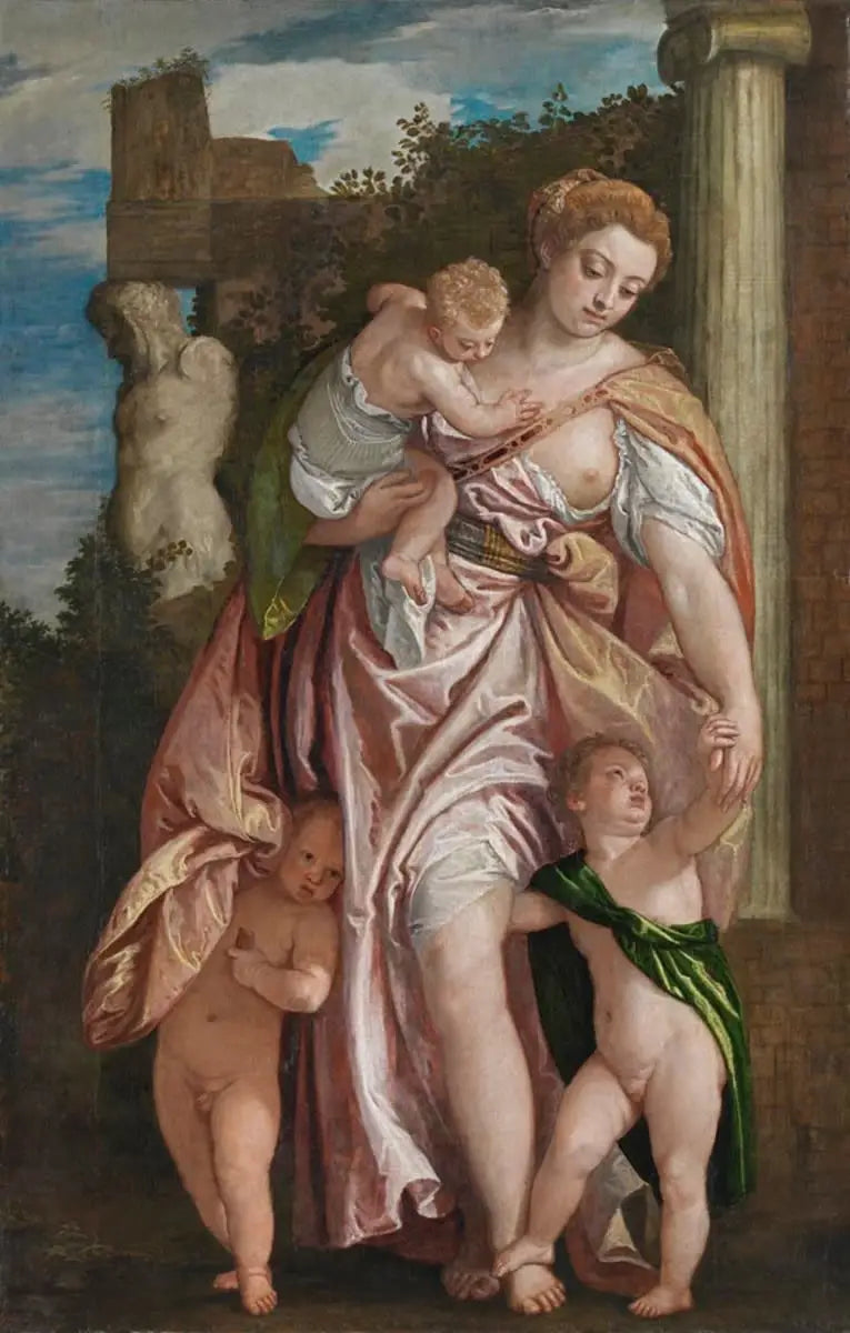 Charité - Paul Véronèse image 1 tableau peint à l’huile sur toile