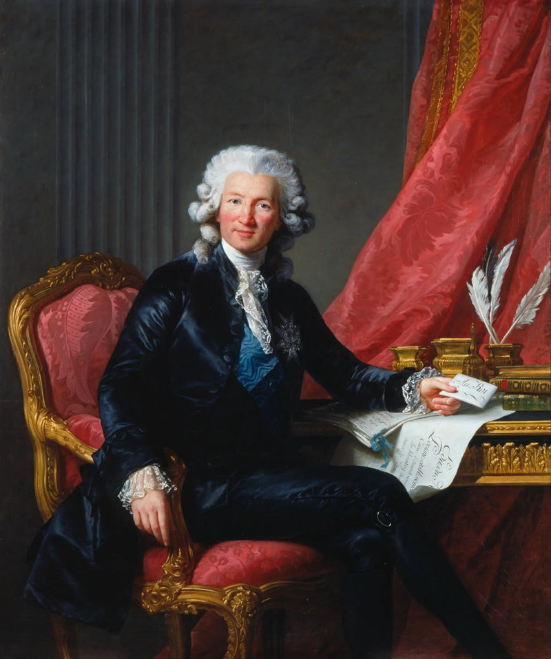 Charles-Alexandre de Calonne (1734-1802) - Elisabeth Vigée Le Brun