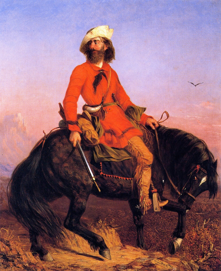 Long Jakes, The Rocky Mountain Man - Charles Deas