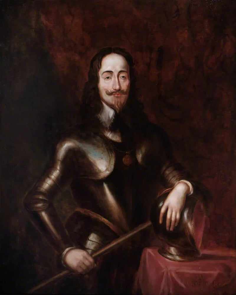 Charles I (1600-1649), in armor - Antoine van Dyck