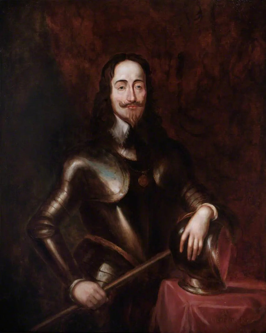 Charles I (1600-1649), in armor - Antoine van Dyck