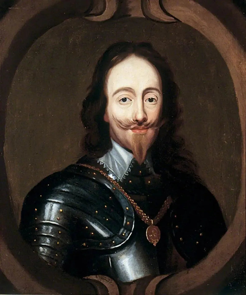 Charles I (1600–1649) (perhaps after a portrait by Henry Stone) - Antoine van Dyck