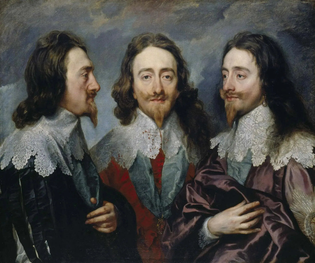 Charles I (in three positions) - Antoine van Dyck