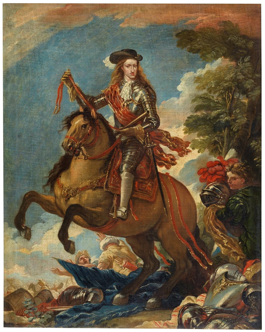 Charles II on horseback - Luca Giordano