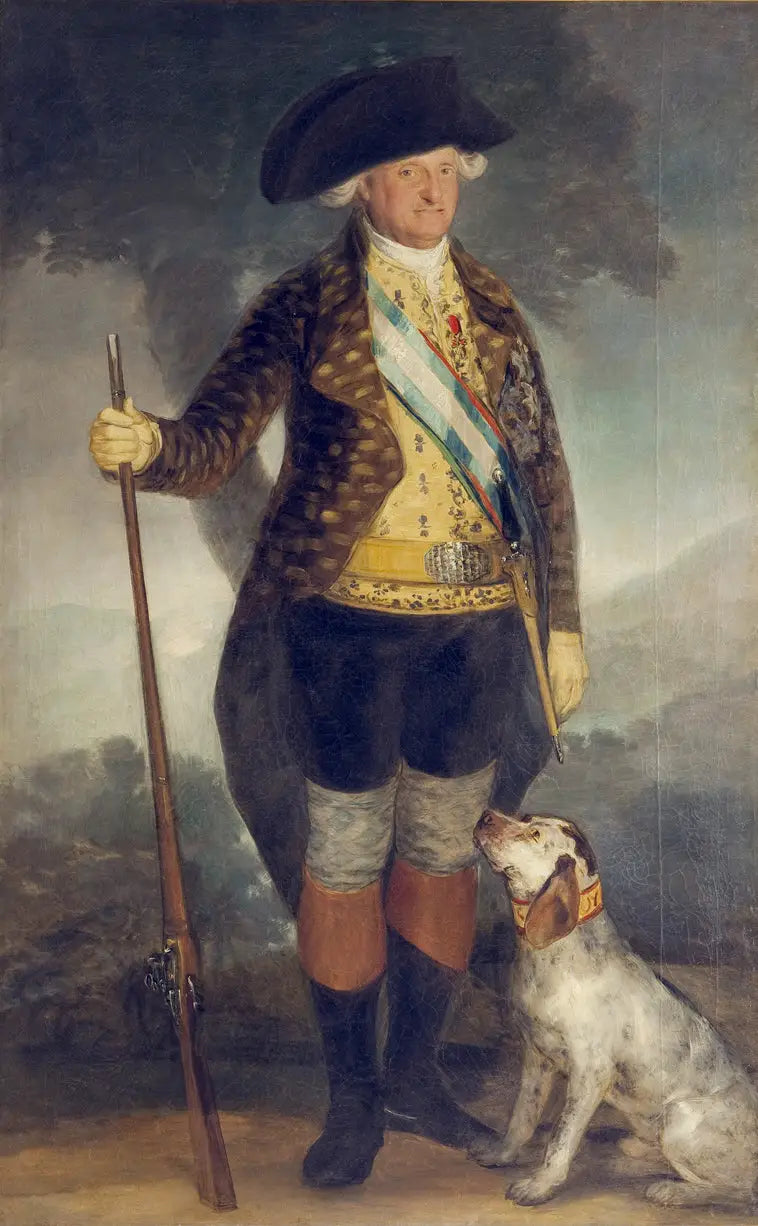Charles IV in Hunting Attire - Francisco de Goya