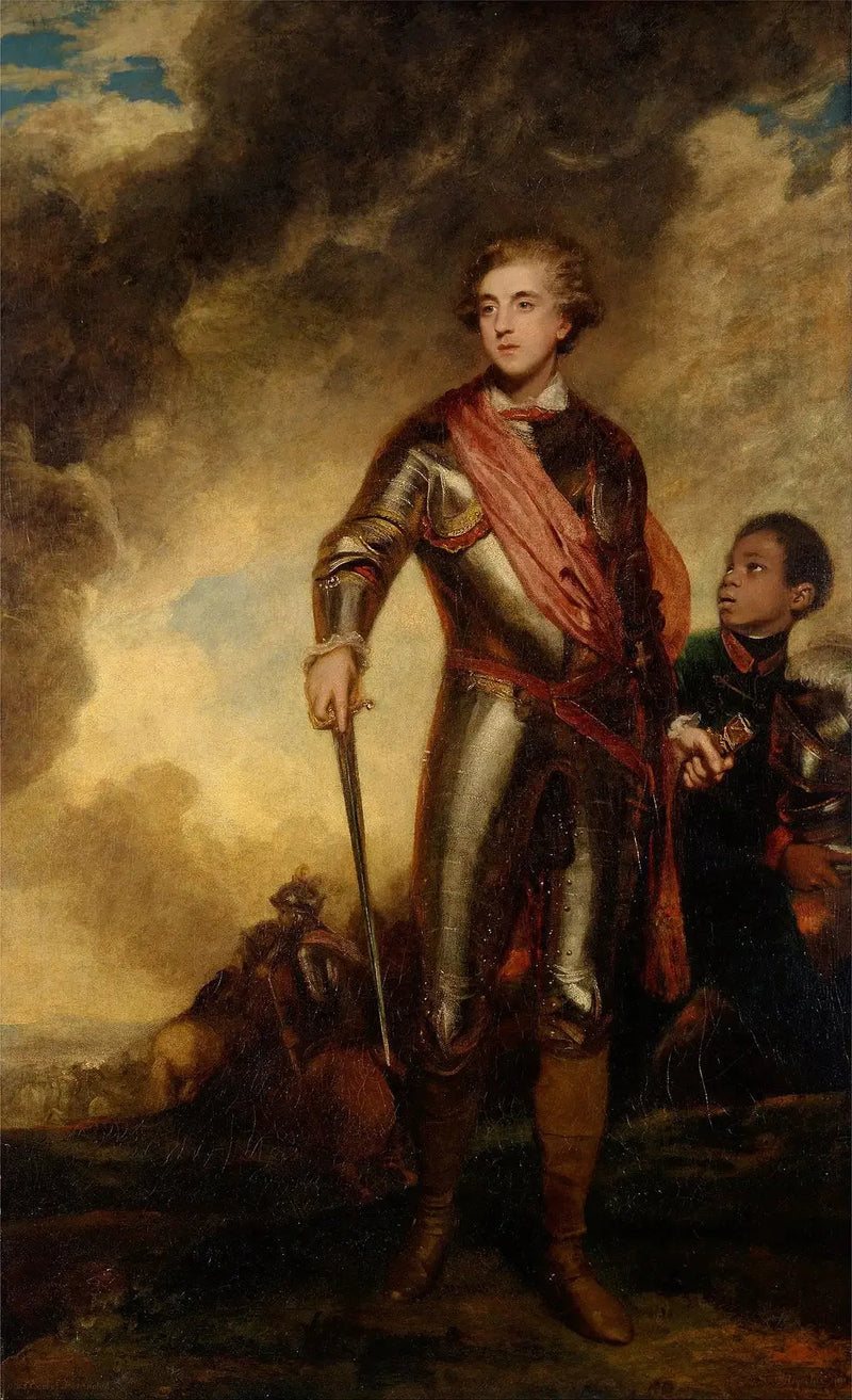Charles Stanhope, Third Earl of Harrington, and Marcus Richard Fitzroy Thomas - Joshua Reynolds