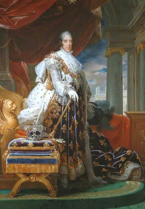 Charles X (1757-1836), in coronation attire - François Gérard