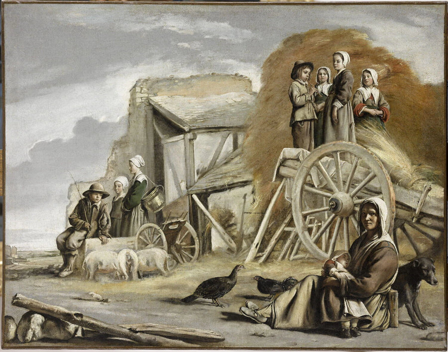 La Charrette - Antoine Le Nain