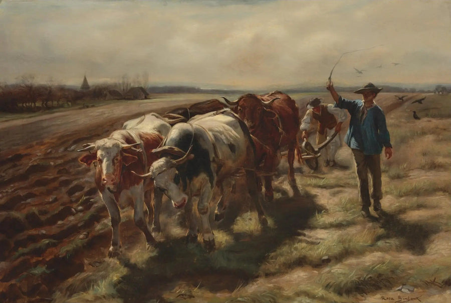 Oxen Plow - Rosa Bonheur