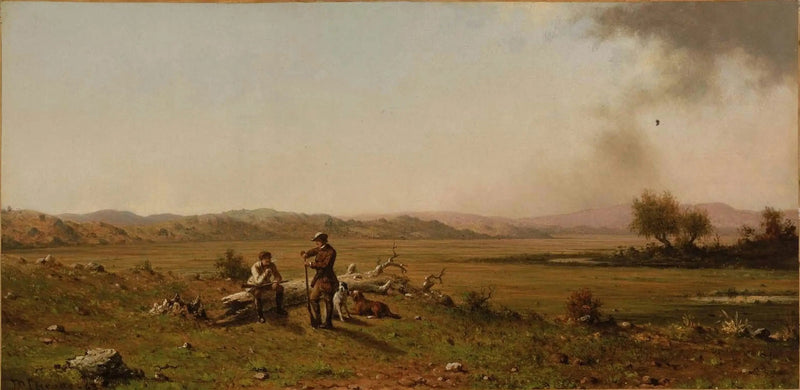 Hunters at Rest - Martin Johnson Heade