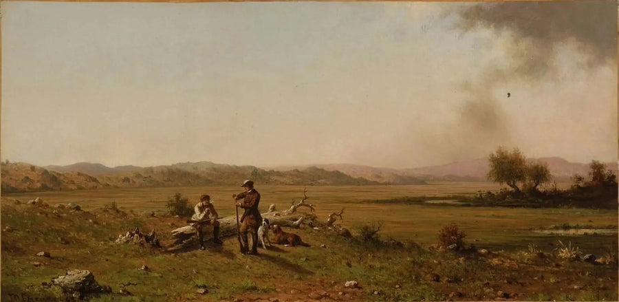 Hunters at Rest - Martin Johnson Heade