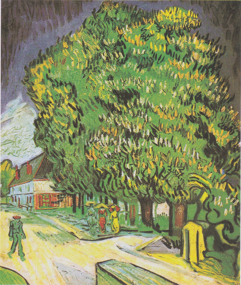 Chestnut Trees in Bloom - Vincent van Gogh