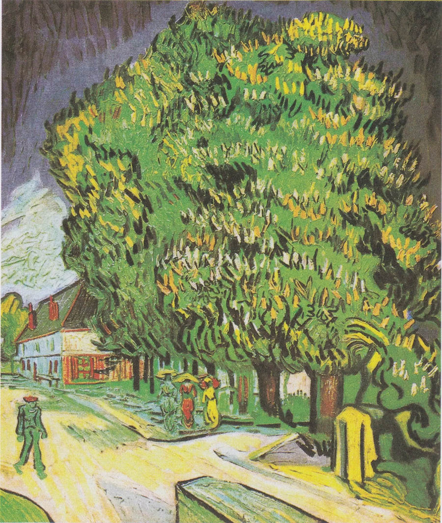 Chestnut Trees in Bloom - Vincent van Gogh