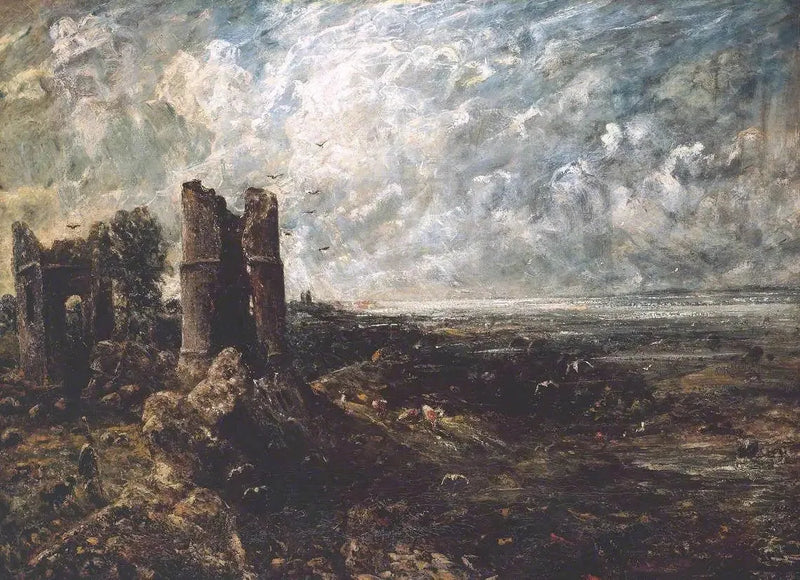 Hadleigh Castle (sketch) - John Constable