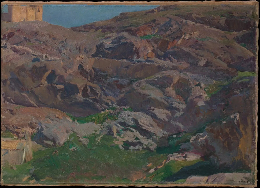 Castle of San Servando, Toledo - Joaquín Sorolla