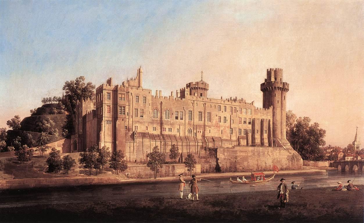 Warwick Castle, South Side - Canaletto