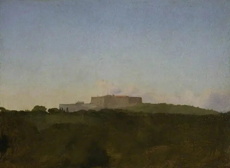 Château Sant'Elmo, from Capodimonte - Edgar Degas