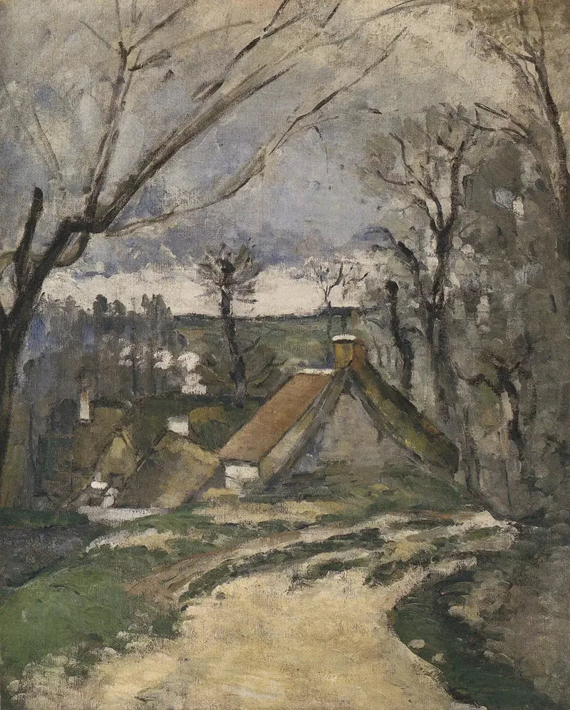 Cottages in Auvers-sur-Oise - Paul Cézanne