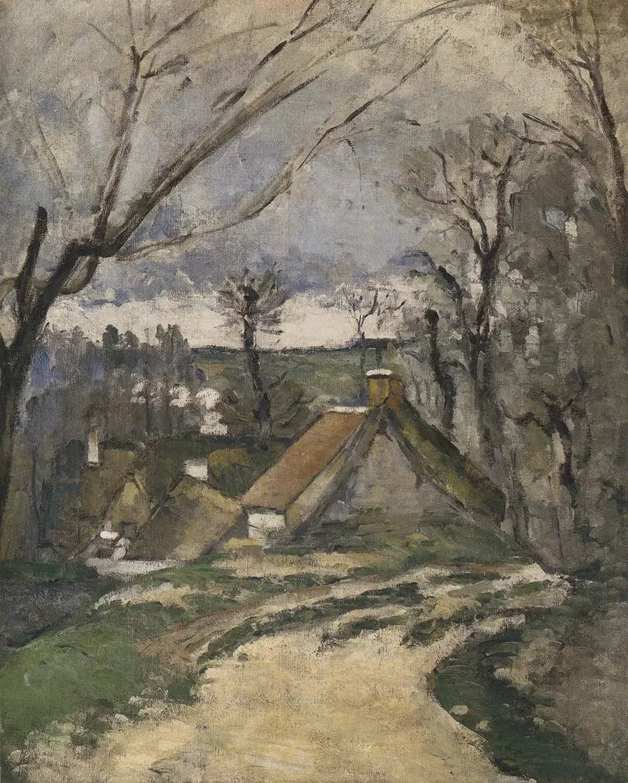 Cottages in Auvers-sur-Oise - Paul Cézanne