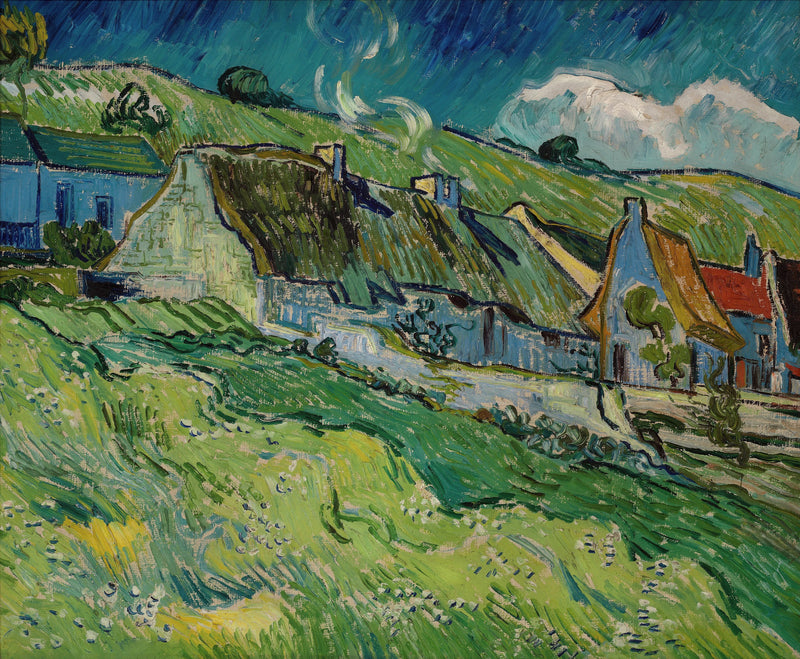 Cottages in Auvers-sur-Oise - Vincent van Gogh