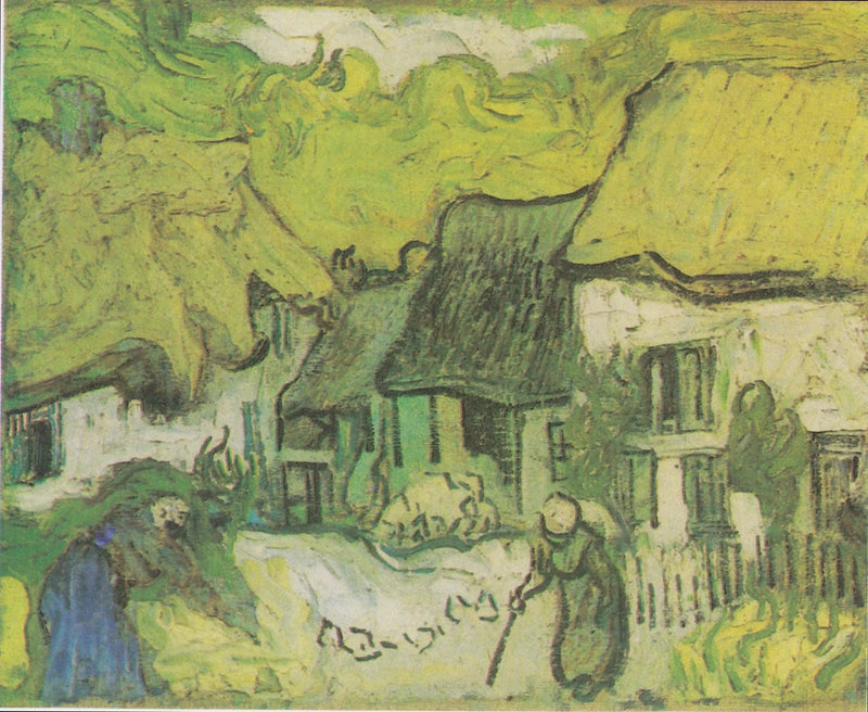 Cottages at Jorgus - Vincent van Gogh