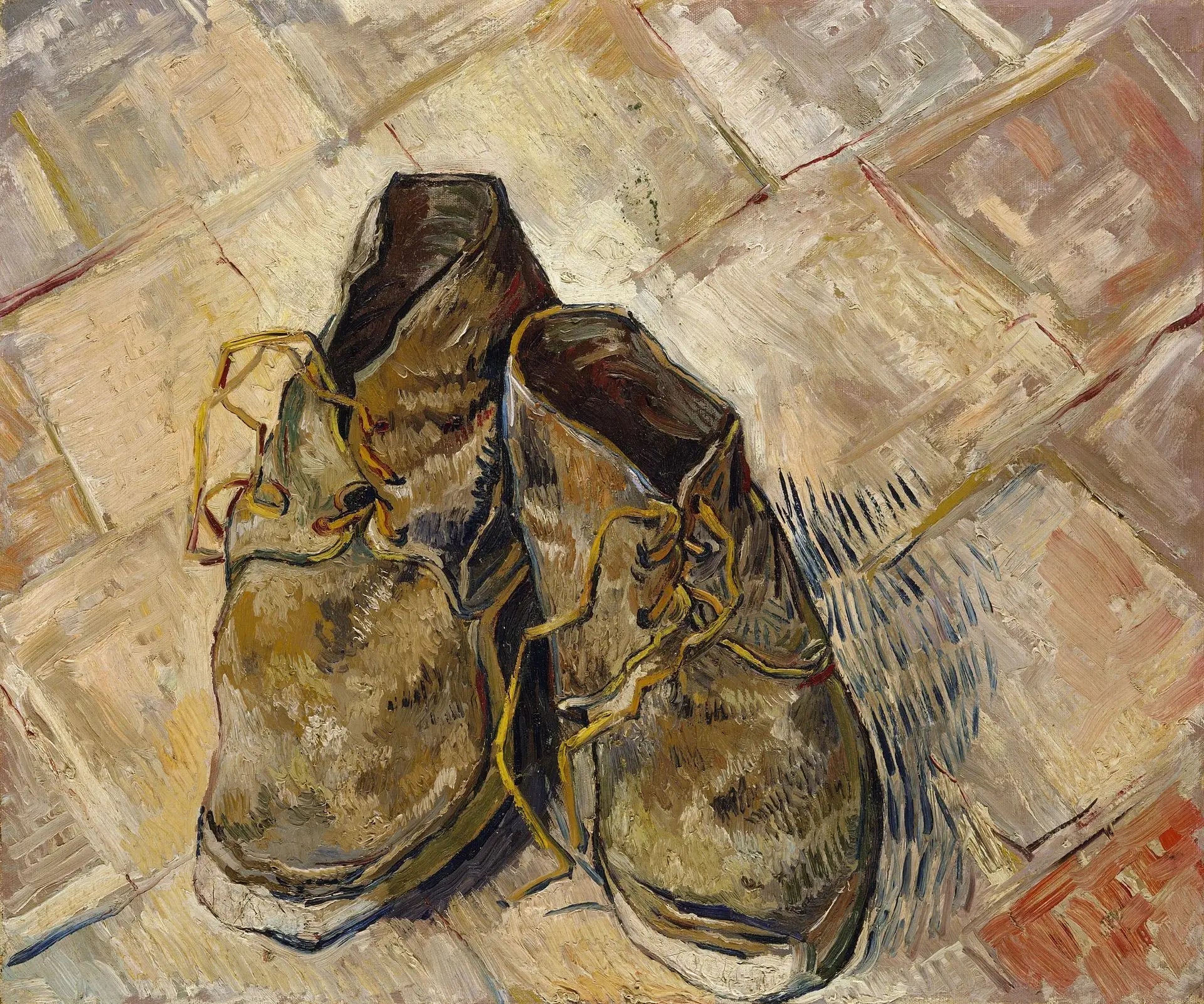 Chaussures - Vincent van Gogh image 1 reproduction d’œuvre d’art à l’huile