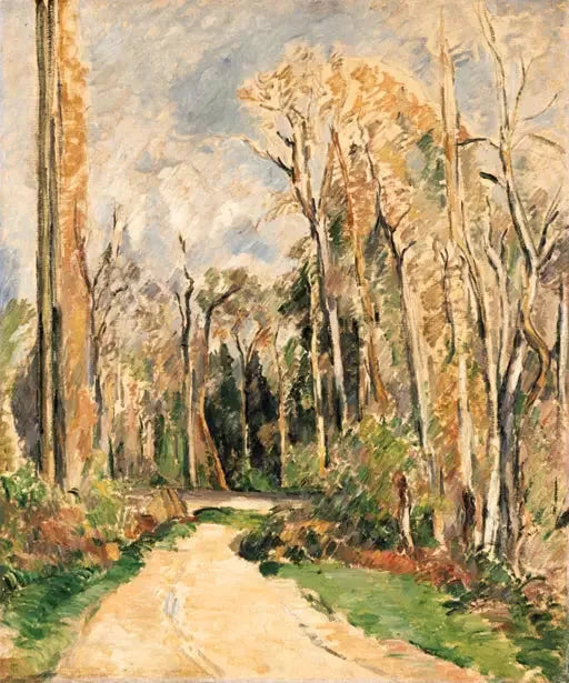 Path at the Forest Entrance - Paul Cézanne
